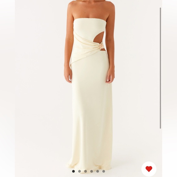 Peppermayo Cream Maxi Dress - Picture 1 of 3